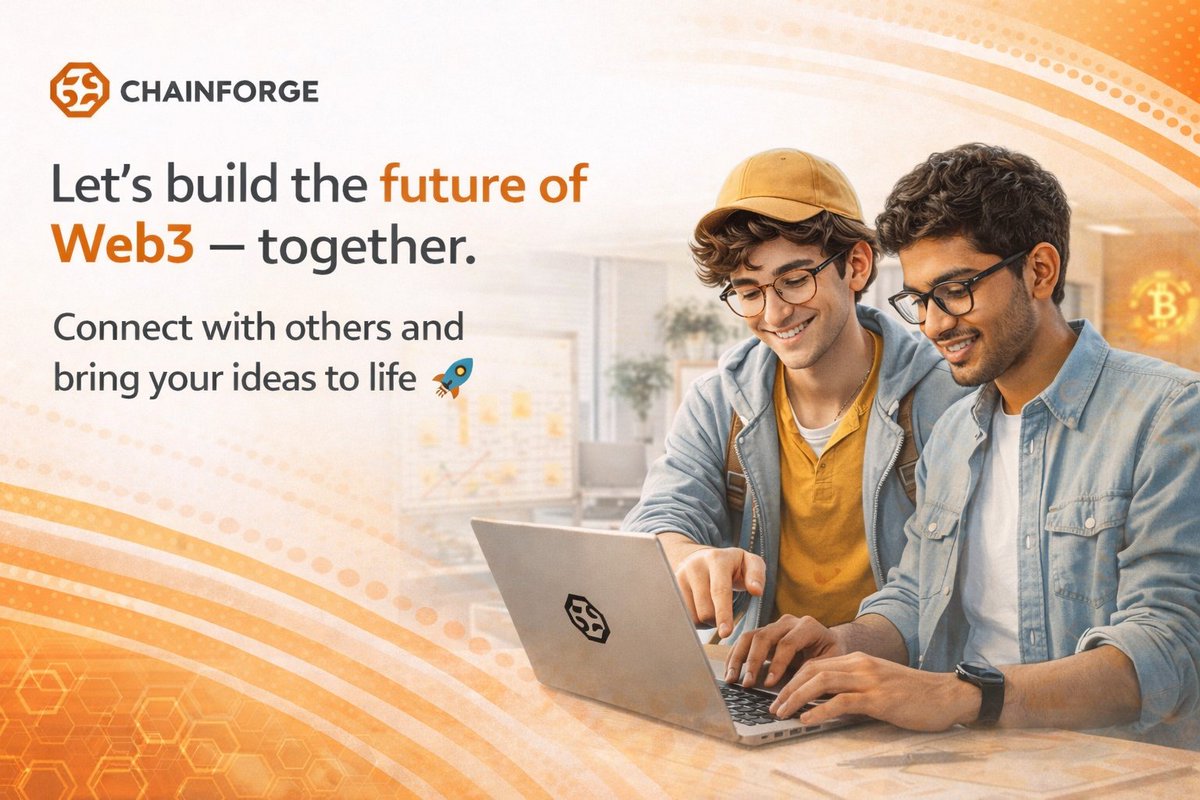 Chainforge_'s tweet image. Web3 isn’t moved by hype alone.
It advances when builders collaborate, test ideas, and turn concepts into real products that people can actually use.
Progress comes from connection, consistency, and execution.
That’s how ecosystems are built. 🔗⚒️
#Chainforge #Web3Builders