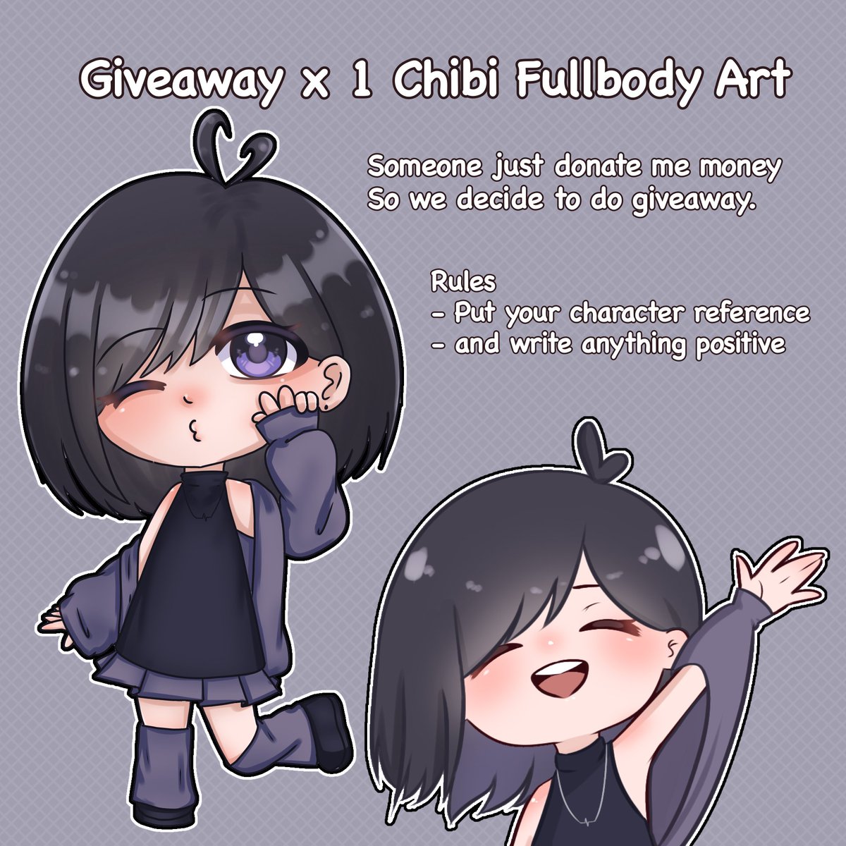 🌸Giveaway🌸 rule - just write anything positive for this kind anonymous who donate me money , hoping to cheer em up. I will ask Anon to choose 1 winner on 3/2 ^^ Hope you guys have a nice day too 🌸