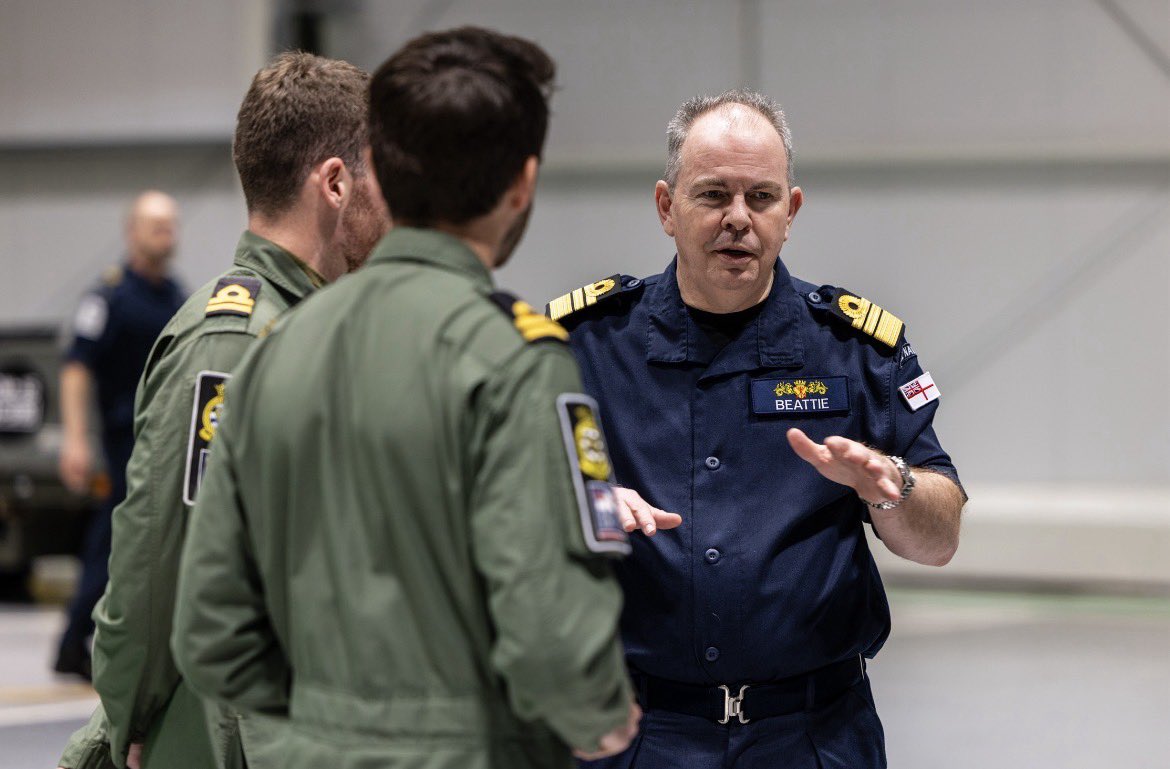 Vice Admiral Paul Beattie CBE tweet media