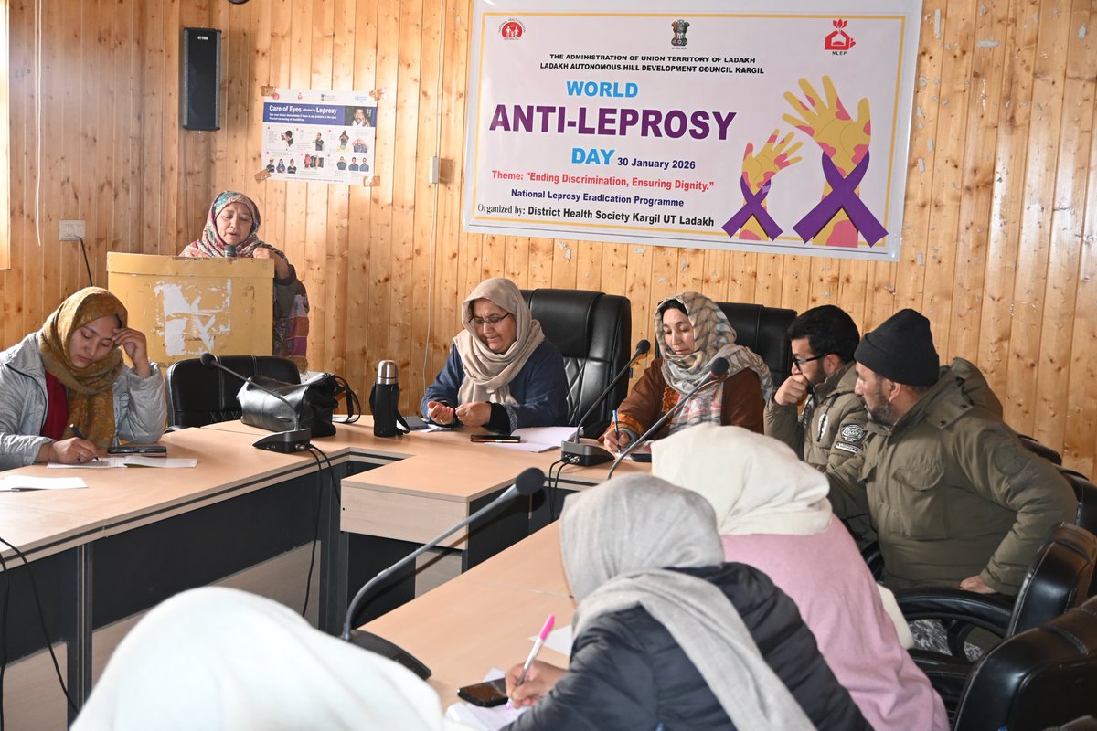 Health Department Kargil tweet media
