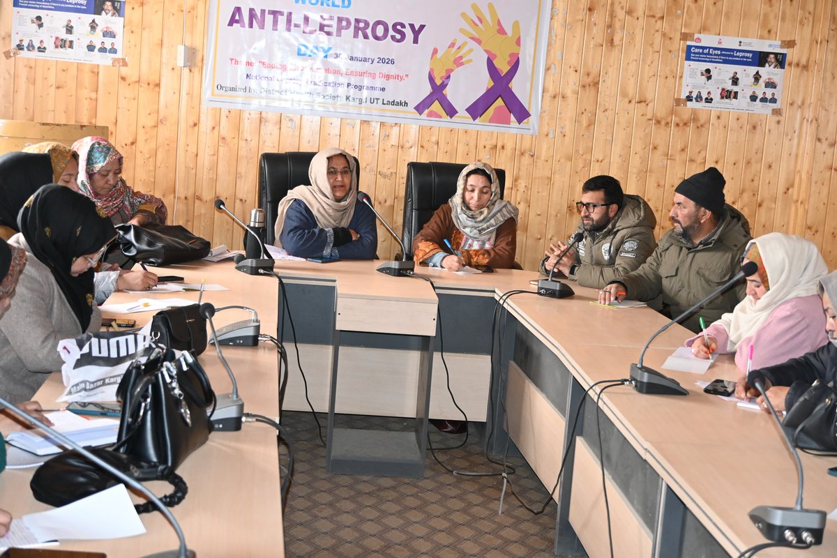 Health Department Kargil tweet media