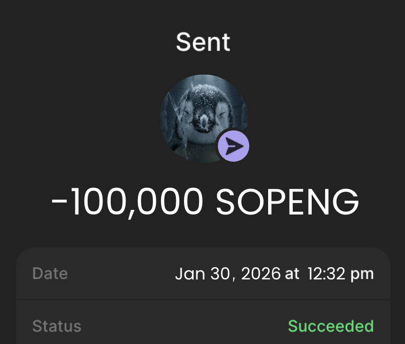 We need 500 $SOL address for $SOPENG Airdrop 🪂 

1⃣ Follow us + Notis on 🔔 
2⃣ RT &amp; Like pinned post ♻️ 
3⃣ Drop $SOL address ⬇️ 

Every wallet gets 100,000 $SOPENG 🎁