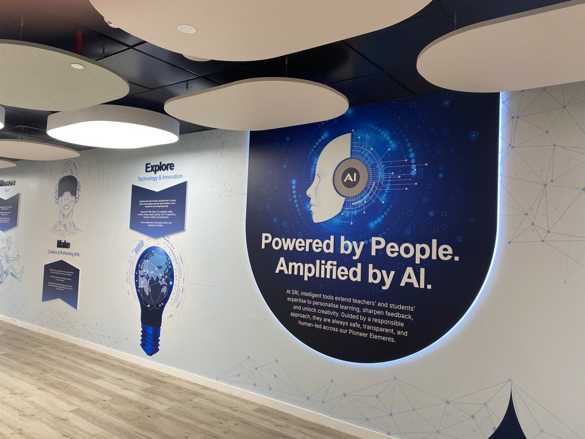 C_Hendrick's tweet photo. Spent the morning at GEMS School of Research &amp; Innovation in Dubai. Honoured to be invited to talk about the science of learning with Abeer Sakka who has done an incredible job there implementing research with the TLAG playbook. https://t.co/Xd8G7bplD4