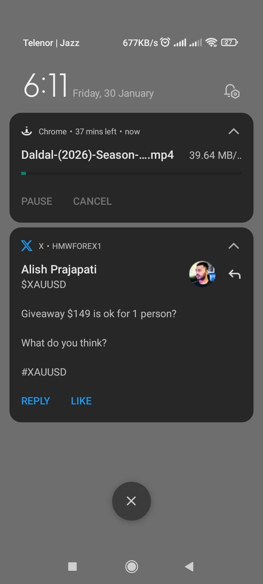 HMWFOREX1's tweet photo. @Cashvolumes I'm okay with it 😄 
You can give me https://t.co/VfxF0ObfSL