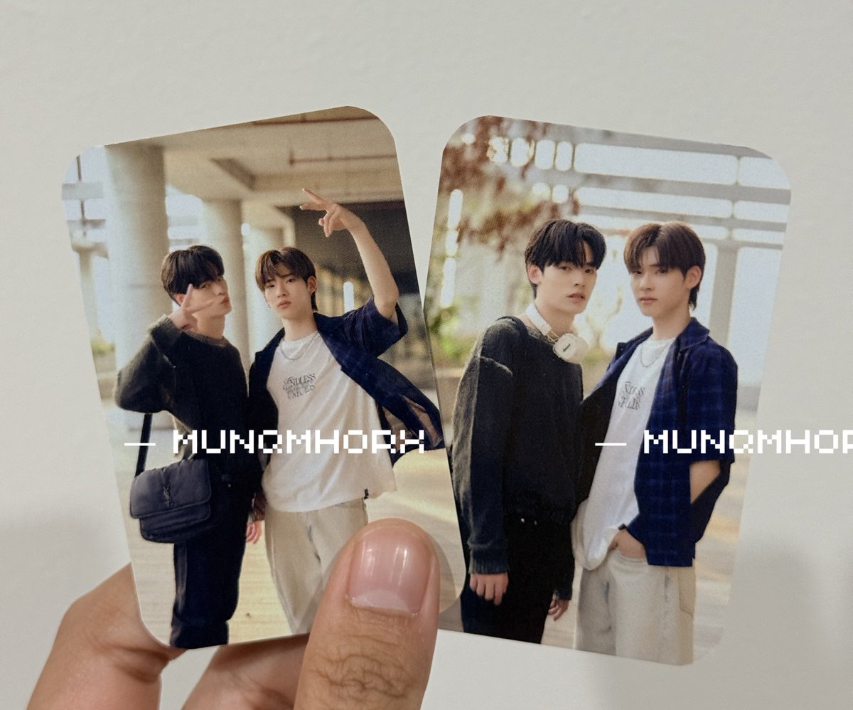 เฮ้อ จั้นสอบโครงการที่ทำงานผ่านด้วย เคร่ดมาหลายวัน ตอนนี้ฟินแฮง

แจกชาวด้อม 2 คน คนละใบ 

กติกา รีโพสต์นี้อย่างเดียวเลยค้าบ คนแรกที่สุ่มได้ก่อนให้เลือกก่อน
ประกาศ 31/01/26 12.00 น. คับ 
มาเล่นกัน กวัก ๆ 🐶🐻‍❄️