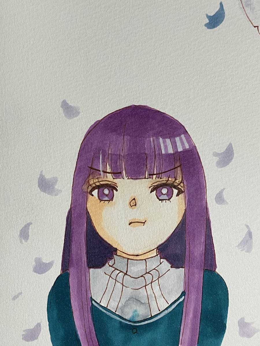 yukippyyyy's tweet photo. フェルンのふくれ顔が好きなひと🙋‍♀️

#コピック　#フェルン　#フリーレン https://t.co/QIX9SEPBHr