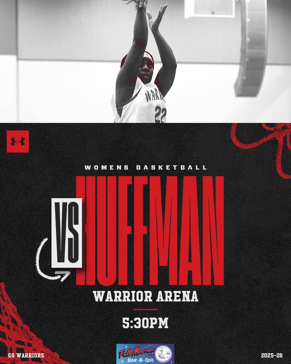 ThompsonWbb's tweet image. Warriors are back at home tonight! 
📆: Friday, January 30th 
🏀: Huffman  
📍: Warrior Arena 
⏰: 5:30 
📺: NFHS