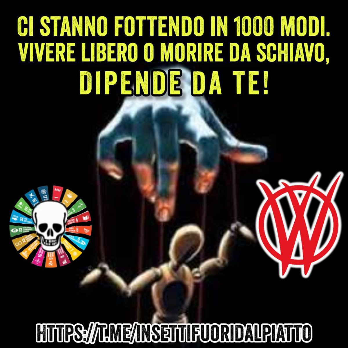 IL WEF-NWO NAZICOMUNISTA HA GIÀ DECISO COSA DOVRÀ MANGIARE CHI SOPRAVVIVERÀ AI LORO PIANI DI DEPOPOLAMENTO IN CORSO E SARÀ DIVENUTO SCHIAVO SOTTO IL CONTROLLO DIGITALE TOTALE.

CANALE PRINCIPALE V_V
👇👇
t.me/vvvvvinc

⛔🪳🪱🦗⛔
t.me/insettifuorida…