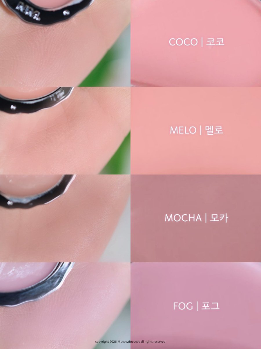 snowdoesnot's tweet image. #광고 #RT이벤트
#RT 추첨 5분께 네이밍 NEW 블러리 치크밤을 보내드려요🩷
(2/10 당발, 랜덤 컬러 1종 증정)

블러셔 맛집 네이밍의 신상 블러셔🥀
바로 #미지근치트키 블러리 치크밤𝜗ৎ

#밀크티밤 이라는 별명처럼 우유 스팀에 꽃잎을 담가 우려낸 듯한 밀키하고 미지근한 속광 블러셔🥛