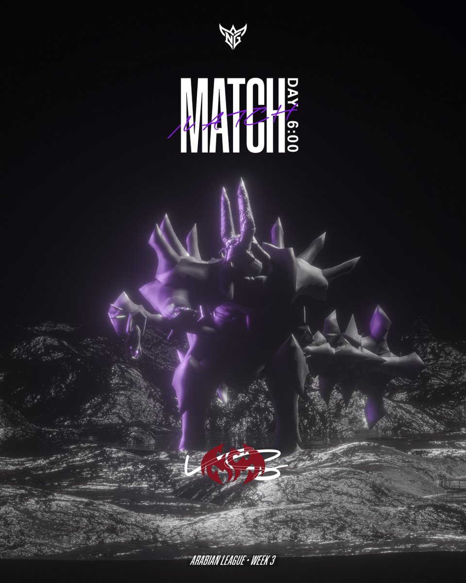 nglolofficial's tweet image. ⚔️ Match Day! ⚔️

🎯 Watch us closely as we flip the script 👀 
🆚 @DragnseSports 
🏆 AL 2026: WS Week 3
⏰ 30 Jan | 6:00PM EGY
📺 twitch.tv/lolesports_ar

#TimeToFlipTheScript | #NGStyle | #ALIP26 | @Nex1Generation