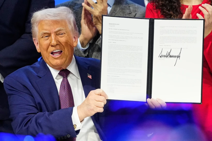 loucharbon's tweet photo. I spoke to @AP on #Trump's Board of Peace: “It’s hardly surprising that very few governments want to join Trump’s wannabe-UN, which so far looks more like a pay-to-play club of human rights abusers &amp; war crimes suspects than a serious int'l organization." https://t.co/p8GUleFzeq https://t.co/iKtRTWmU2c