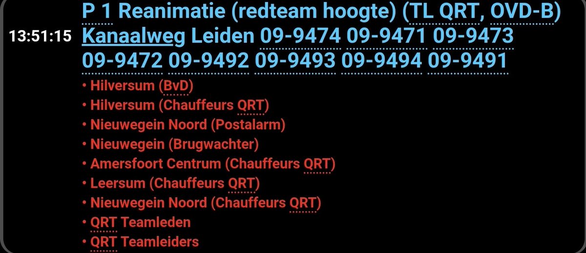 Reanimatie op hoogte in Leiden