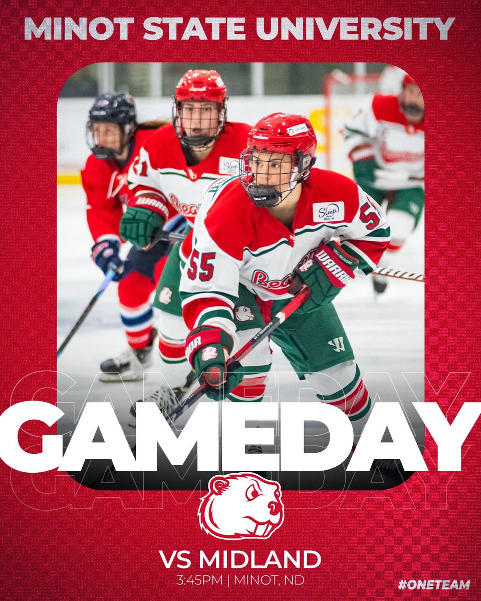 🚨IT’S GAME DAY!🚨

🆚: Midland University
📍: MAYSA Arena
🗓️: Friday, Jan. 30th
⏰: 3:45PM CST

Live Stream: nsicnetwork.com/?B=2474804

Live Stats: achahockey.org/stats/game-cen…

#OneTeam