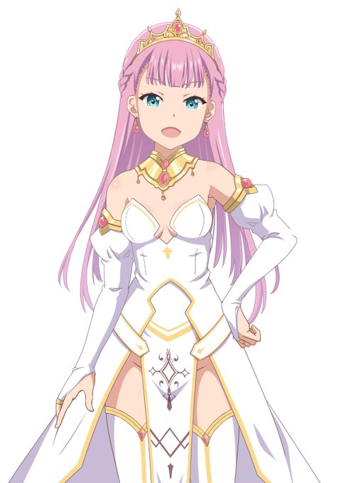 プリシラ王女の立ち絵を一部紹介 #オリジナル