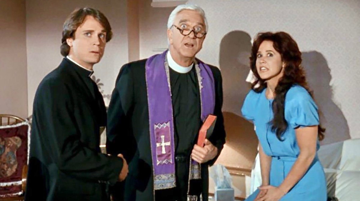 EugWSerra's tweet photo. Happy Birthday to the late, great and totally hilarious Leslie Nielsen - born on this day in 1926! #LeslieNielsen #Creepshow #DayOfTheAnimals #PromNight #Repossessed #DraculaDeadandLovingIt https://t.co/FQdU0UoY1R