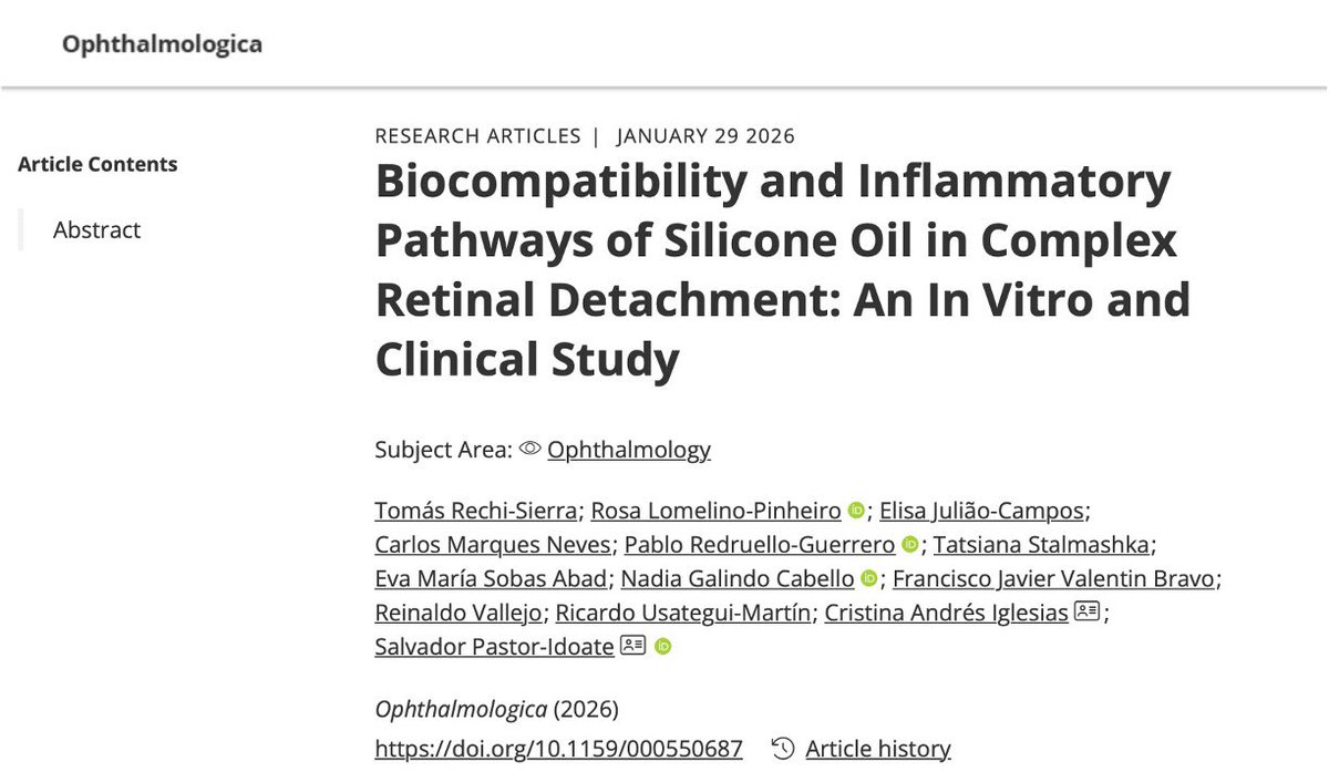 IdoatePastor's tweet photo. Starting 2026 strong! 🎉 Our latest paper has just been accepted.
Research only matters if it helps us improve care and outcomes for our patients — that’s the goal behind every analysis and every revision.
Huge thanks to the whole team. 🙌
This is #IOBA Uva, this is #Hcuv https://t.co/0JpTf9bzSi