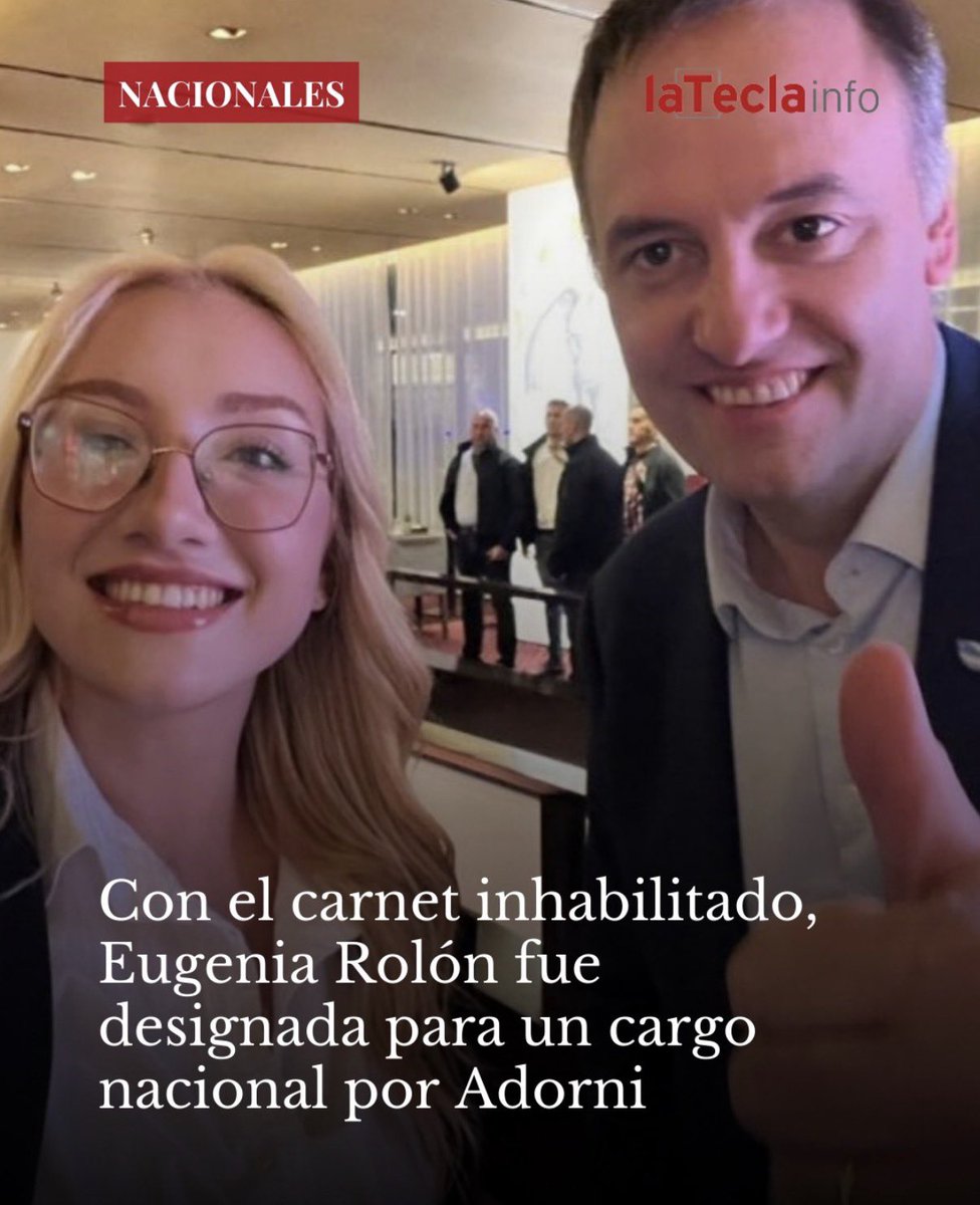 Manuel Adorni tweet media