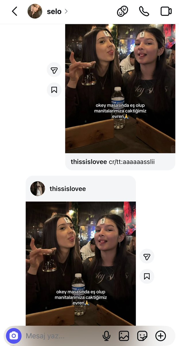 dost diye aynı masaya oturduğum insana bi bak