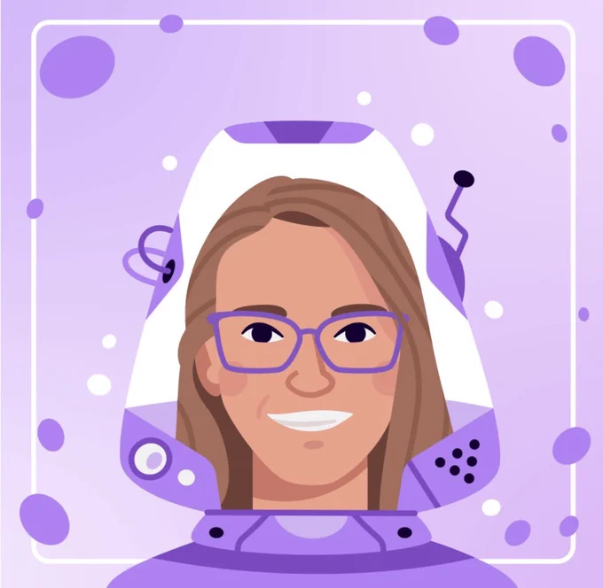 My first ever cartoonified Lolocoding NFT! Thanks ink! 🦑