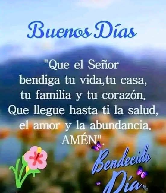 adelaguarn90385's tweet photo. Buenos días!!! Que el señor bendiga tu vida, cada, familia, tu corazón, salud, amor y abundancia amén.🙏✝️♥️💖✨ Feliz viernes amig@s de X. 🙋‍♀️🤗🌞🌻🌷 https://t.co/wiq5Ebr2qv