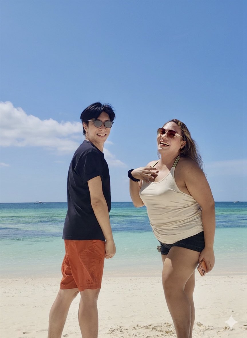 Vinsyyyy's tweet photo. It's beach o clock. ☀️ #Boracay #Beach #Philippines https://t.co/AybinuGBOM