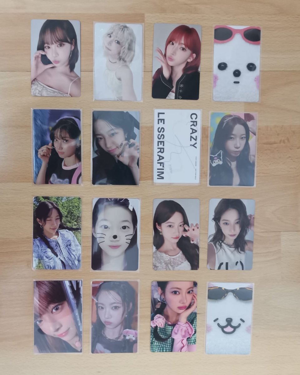 mimohah's tweet photo. [#baessells] 
Le Sserafim Photocard satış :
- Hepsi elimde ve hasarsızlar,
- Bende ürününüz vs. varsa bekletme yapabilirim,
- Fiyatlar alt kısmında.
📍@lesserafimsat @LESSERAFIMSATIS @sserasatistakas https://t.co/6Zn0ooa713