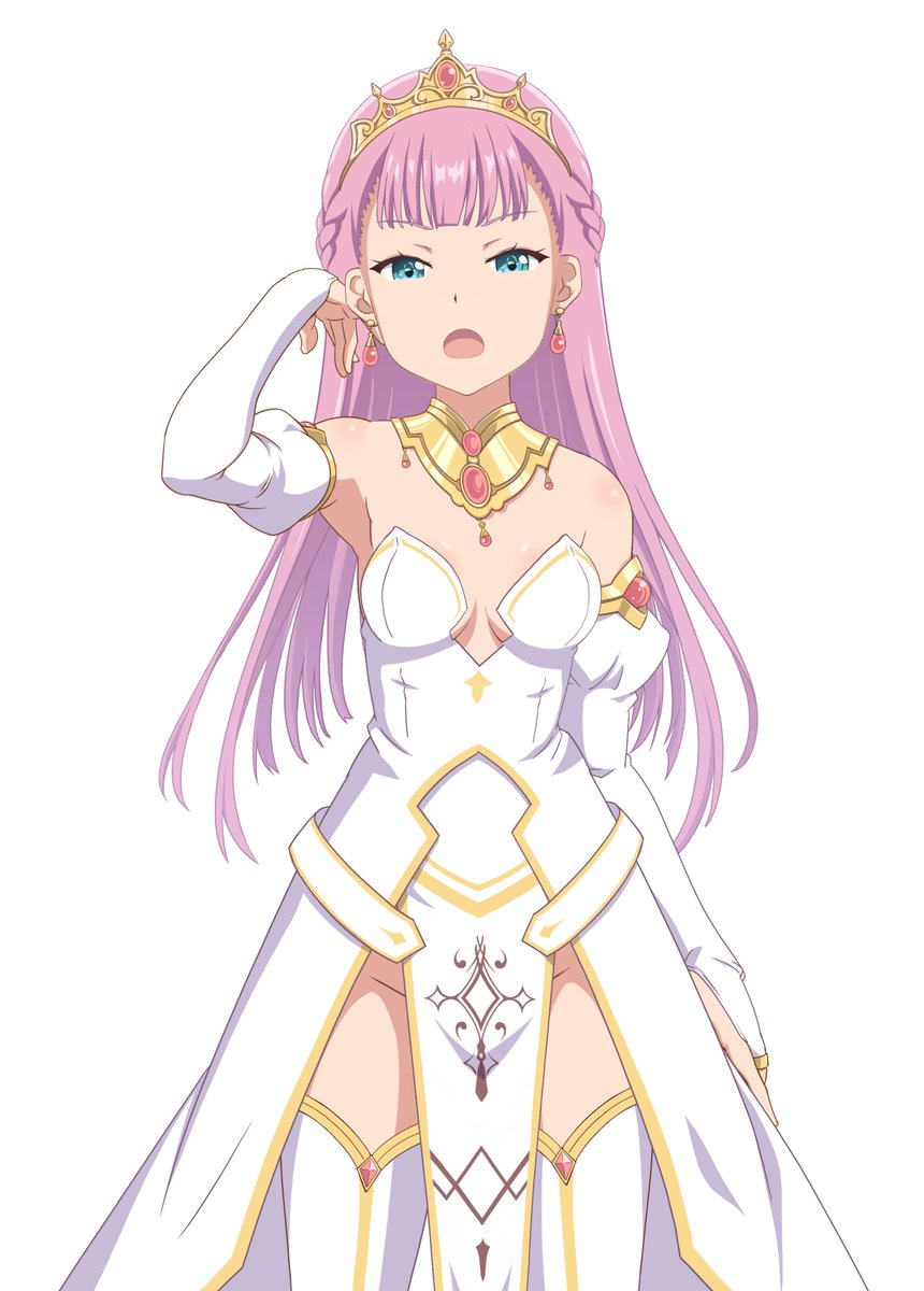 プリシラ王女の立ち絵を一部紹介
#オリジナル 