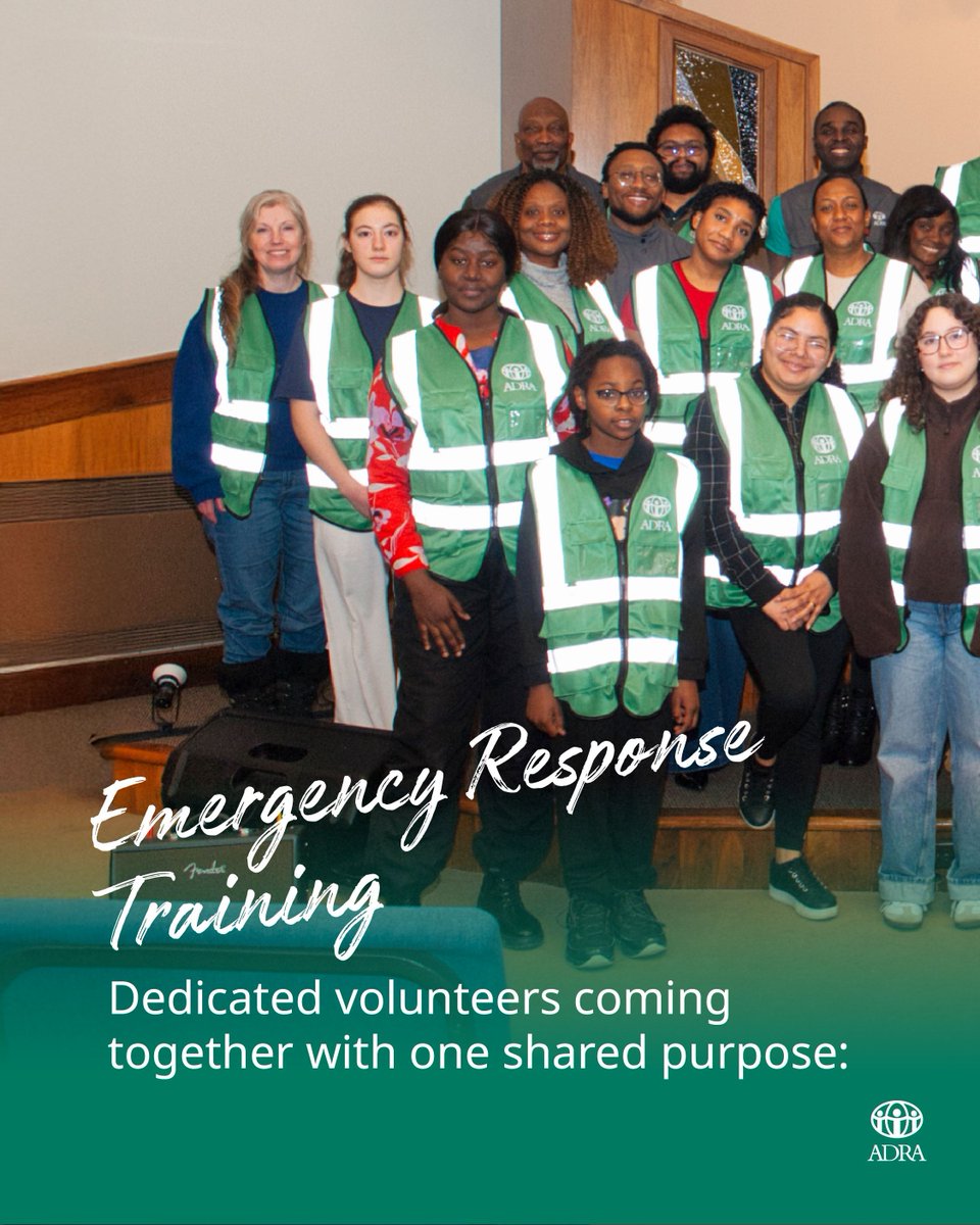 adracanada's tweet image. An inspiring time in Québec!
Dedicated volunteers gathered at Saint-Hubert SDA Church for Emergency Response Training, building skills, teamwork, and readiness to serve when communities need it most. Thank you
#EmergencyResponse #DisasterPreparedness #CommunityReady #Québec #ADRA