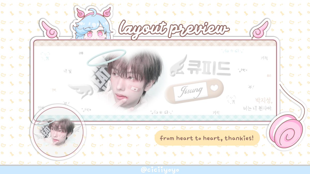 ciciiyoyo's tweet image. 삐— 지지직... help rt, pretty please!?

cici baru bikin layout baru lagi dan mau ospek nih teman-teman! boleh bantu ospekie anak cici? kalau tida aman dari foto dan desainnya boleh dm iaa. maaciwww — 𖹭 ’

{ #zonauang #zonaba #zonajajan }