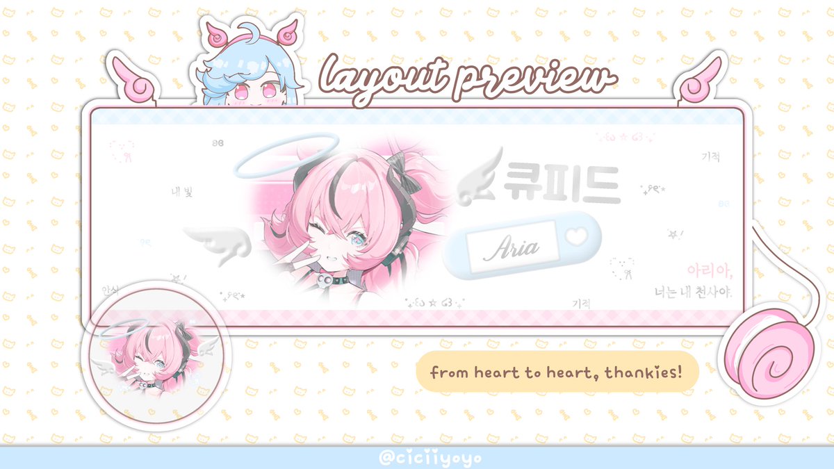 ciciiyoyo's tweet image. 삐— 지지직... help rt, pretty please!?

cici baru bikin layout baru lagi dan mau ospek nih teman-teman! boleh bantu ospekie anak cici? kalau tida aman dari foto dan desainnya boleh dm iaa. maaciwww — 𖹭 ’

{ #zonauang #zonaba #zonajajan }