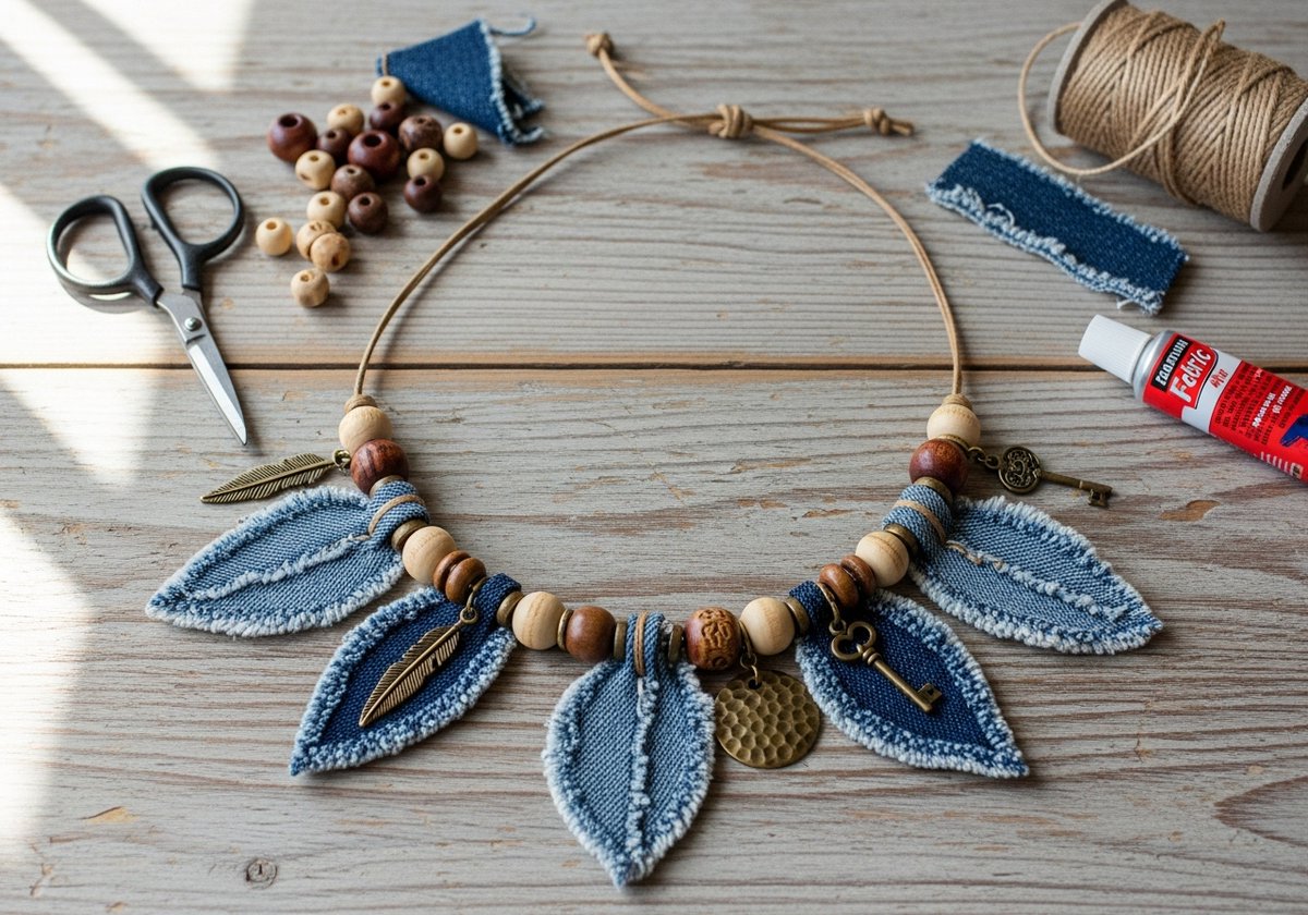 CBroughtonKW's tweet image. Turn old denim into a bold Boho necklace! 👖✨ A quick, fun DIY that transforms scraps into a stylish statement piece. 💙🤩

#DIYJewelry #DenimUpcycle #BohoStyle #CraftyFashion #UpcyclingMagic
 LocalInfoForYou.com/151229/diy-den…