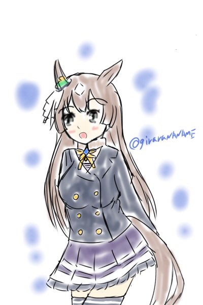 #ウマ娘版深夜のお絵描き60分一本勝負 
#ウマ娘版深夜のお絵描き60分一本勝負_20260130 
#サトノダイヤモンド生誕祭