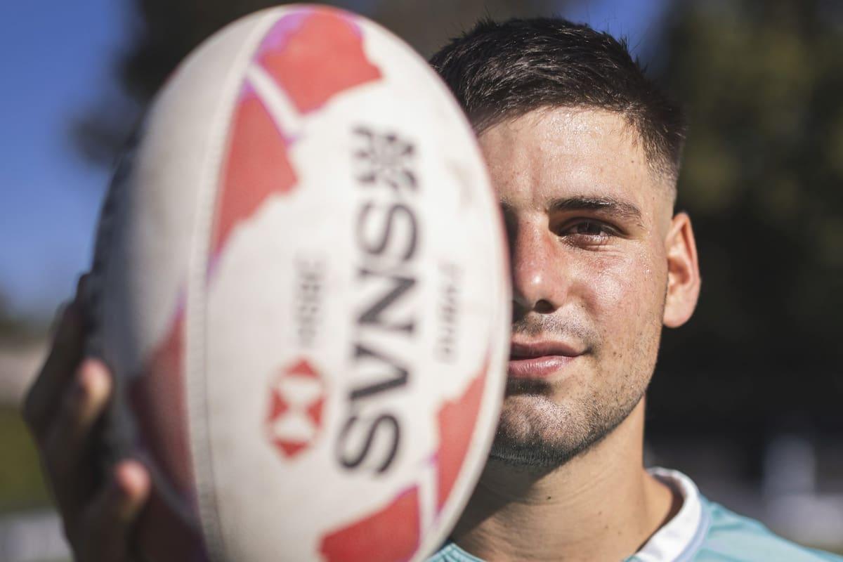 Pedro de Haro, el tapado de los Pumas 7s: se fue de vacaciones con sus amigos, lo vio Gómez Cora y hoy es una de las caras de la renovación lanacion.com.ar/deportes/rugby…