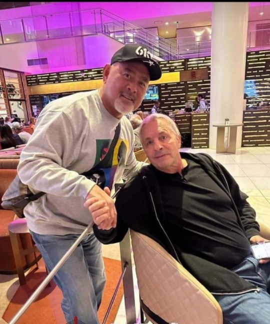 a fan meets a fan.
