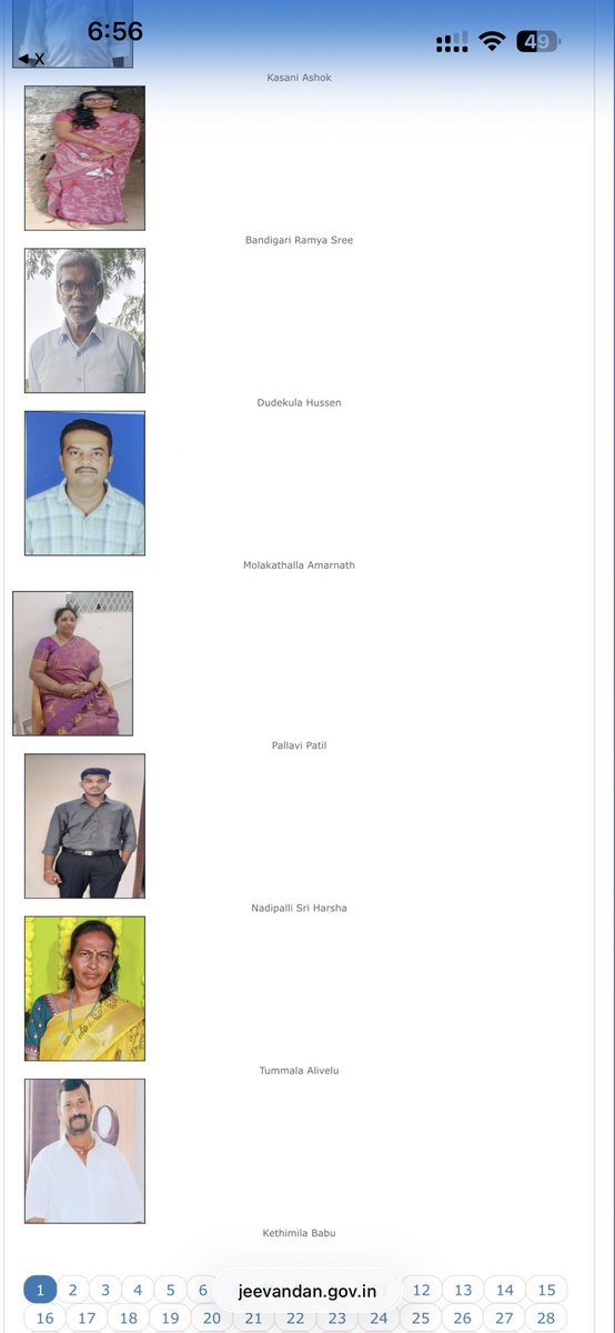 List of recent organ donors. 

Total 1755
Hindus : 1755
Muslims : 0️⃣

But number of organs taken
Muslims : 1480 💥💥💥

But <a href="/anusuyakhasba/">Anasuya Bharadwaj</a> wants you to donate your organs to Muslim hospitals 🙏🏻