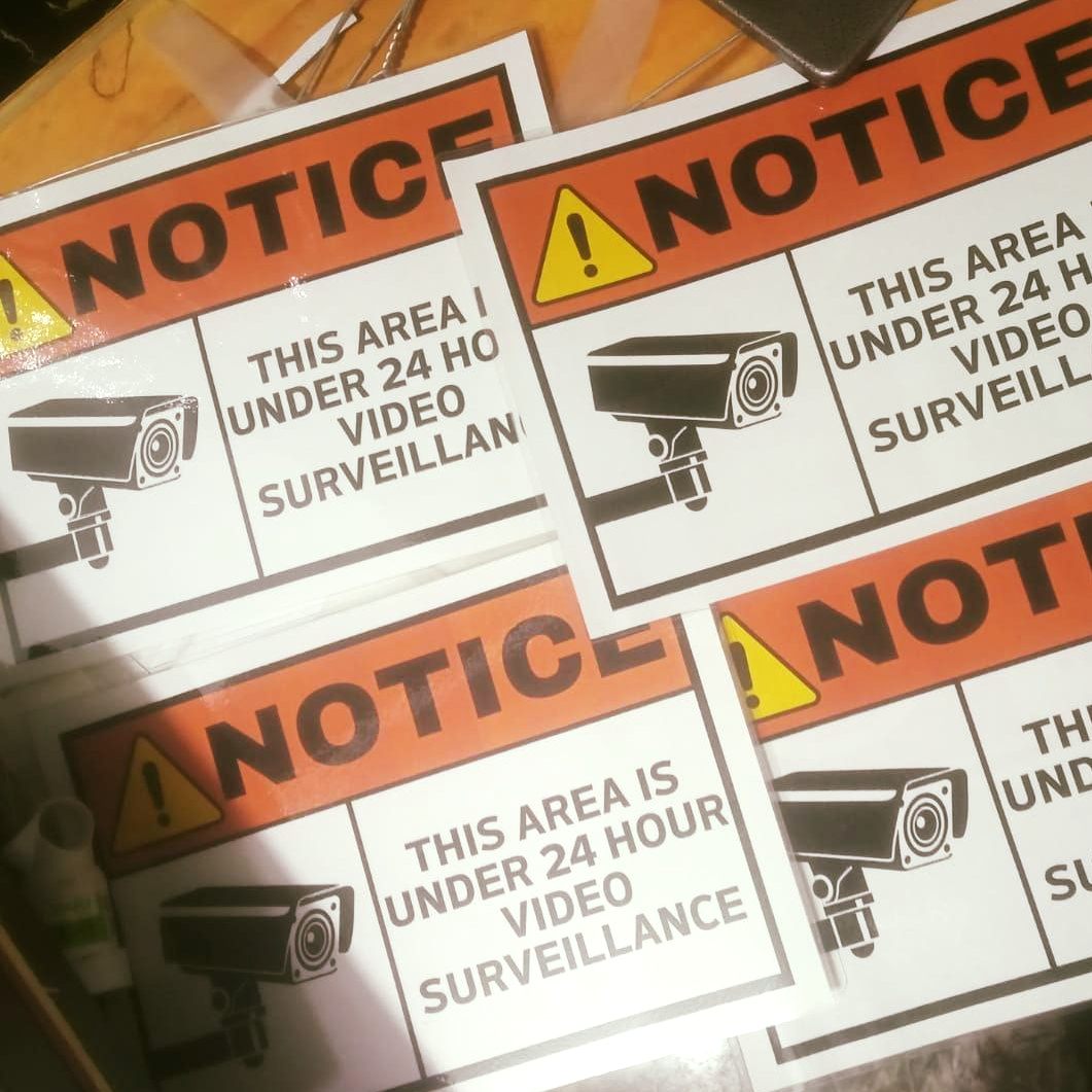 inkpressivepco's tweet image. At Inkpressive, we design and print custom security notices, flyers, and posters that warn and inform, keeping your property protected 24/7.

#Inkpressive #SecuritySigns #HomeProtection #CustomPosters #SurveillanceNotice #FlyerDesign #StaySafe #PropertySecurity