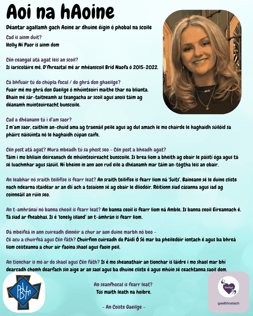 St. Brigid’s Presentation Secondary School tweet media