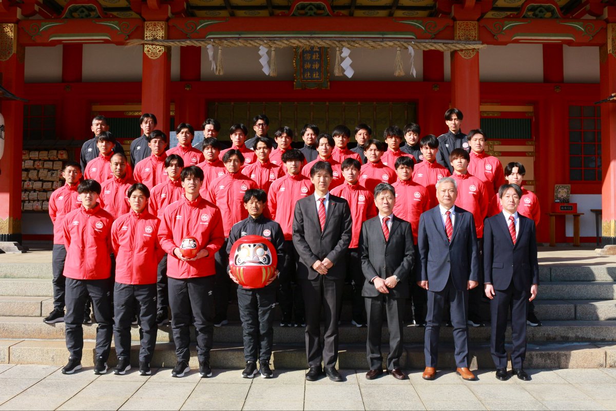 🔴必勝祈願⚫️ 本日、五社神社・諏訪神社にて必勝祈願を行いました