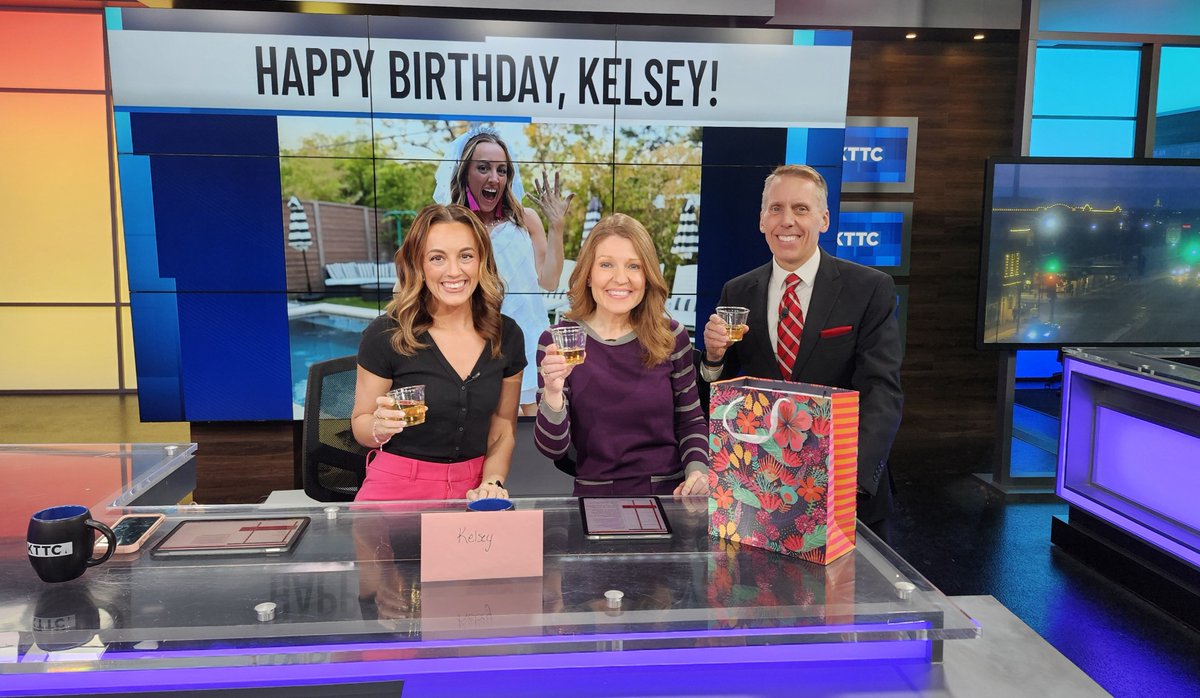 abrahamson_kttc's tweet photo. Happy birthday to my beautiful friend and co-anchor, @KelseyMarier!  You bring joy to our mornings every day! @TedSchmidt_KTTC https://t.co/In2K5MmfF4