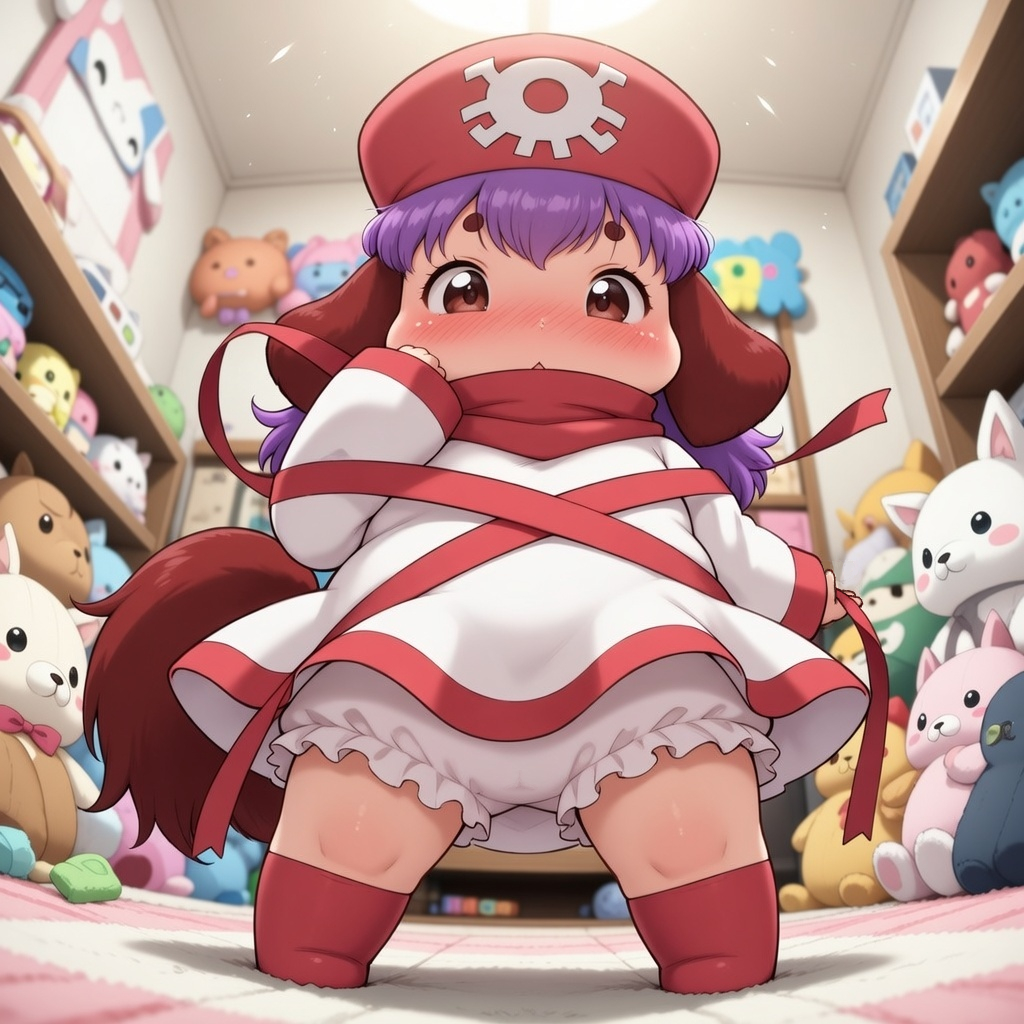 拘束の魔法を練習するムーンブルクの王女