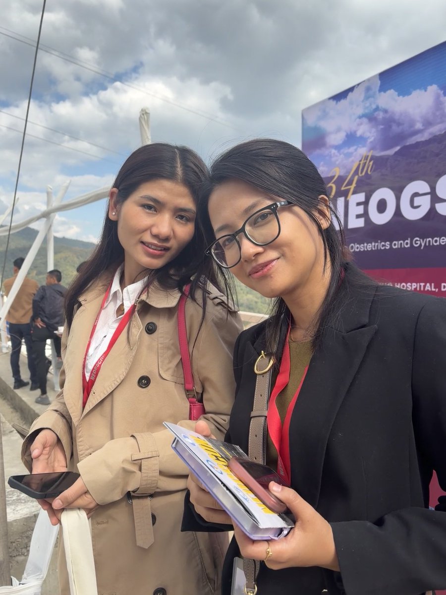 aghoty3's tweet photo. Grateful for this meaningful experience as a moderator in 34th NEOGSCON ( Northeast Obstetrics &amp; Gynaecological Societies Conference ) held in Kohima, Nagaland on 28th-30th Nov, 2025. 

 Under the Theme: Integrative Approach To Women’s Healthcare https://t.co/AH2npd6nPu
