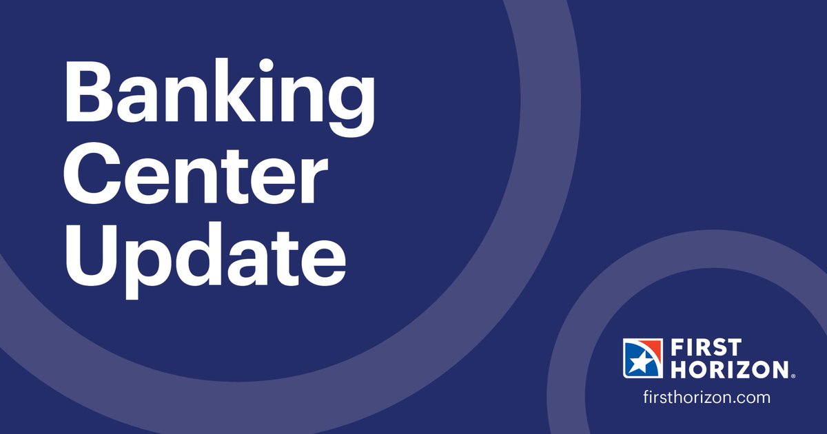 First Horizon Bank tweet media