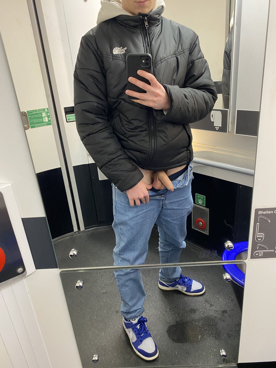 Would you get on your knees for me in the train toilets? 🚂 👀
