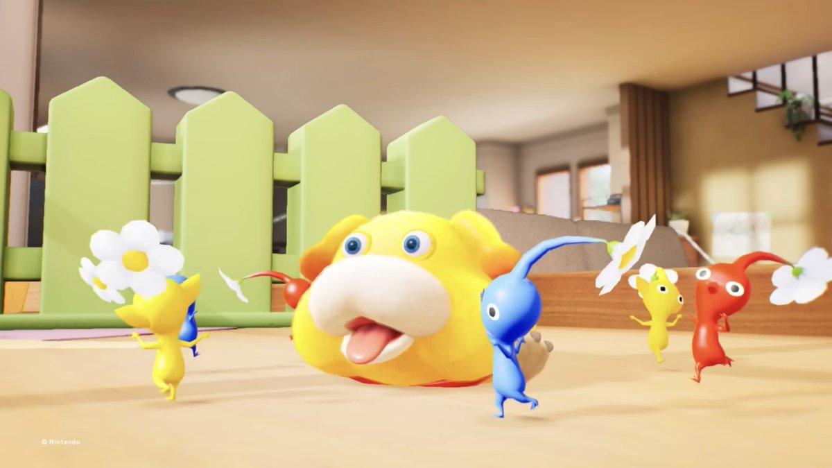 いつもと違う美容院行ったらなぜか美容師さんとオッチン(ピクミン4)の話で大変盛り上がり、最終的に「デカめのぬいぐるみが欲しい」という結論で一致した。また行こ