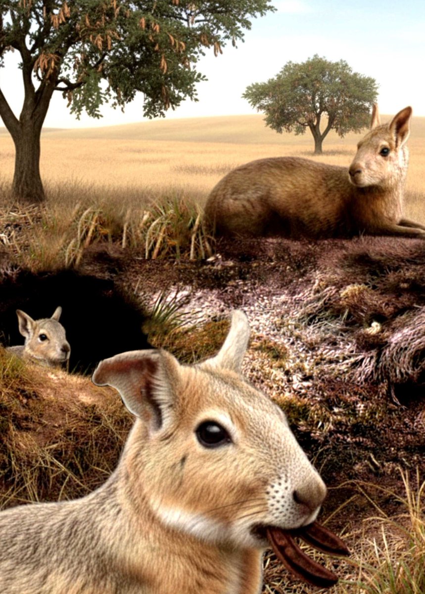 #FossilFriday Ever-growing teeth don't always mean a grass diet! New microwear analysis reveals pachyrukhines, curious rodent-like fossil mammals, were primarily fruit &amp; seed eaters 🫒, overturning traditional assumptions. https://10.1016/j.palaeo.2026.113585
<a href="/CONICETDialoga/">CONICET Dialoga</a>