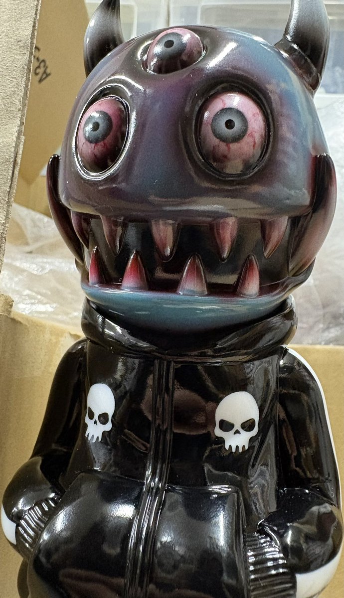 今年お迎えソフビ⑥ ネコマタワークスさんのジュニパー 初お迎えでき