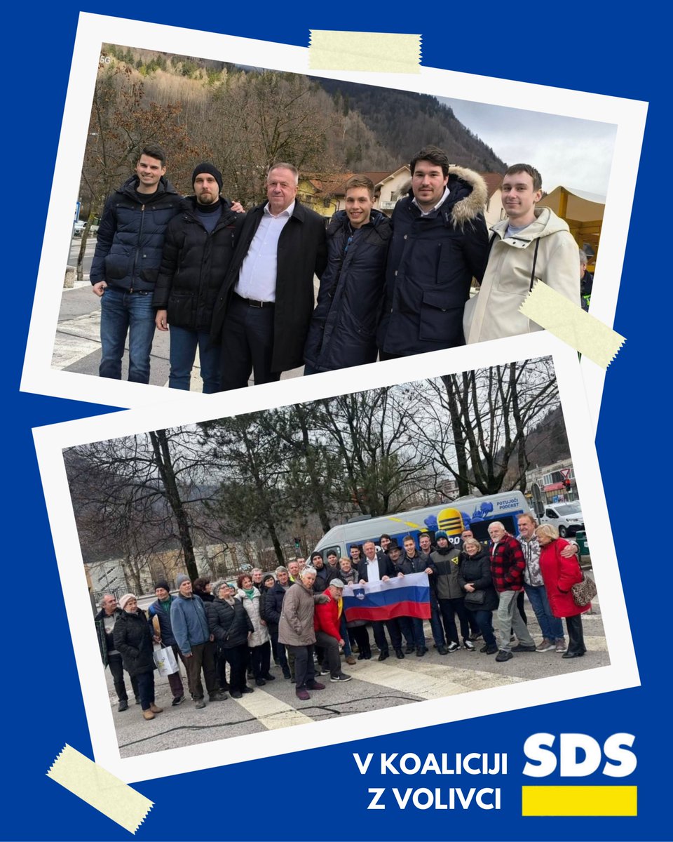 Par utrinkov iz včerajšnje stojnice z ekipo <a href="/podesnem_pasu/">Po Desnem Pasu Podkast</a> in <a href="/PocivalsekZ/">Zdravko Počivalšek</a> na Jesenicah.
V KOALICIJI Z VOLIVCI 💙💛🇸🇮 @strankasds 

#skupajzmoremo 💪