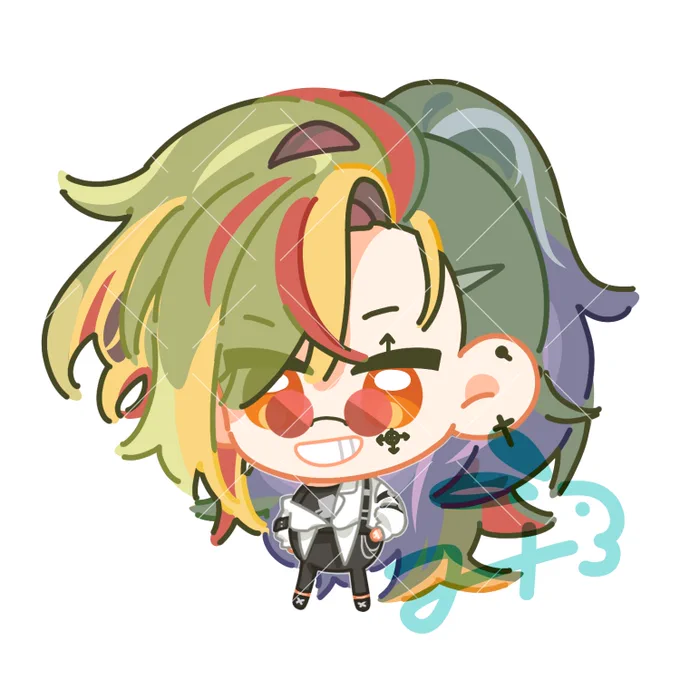 Commission Type : ถั่วบีบ Edamame ถ้านี่ไม่ใช่การลงสีที่ดุเดือดที่สุด! สีรุ้งล่ะะ #commissionTH #Commission