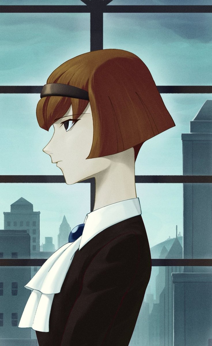 Natsui_at's tweet photo. #ビッグオー 　#イラスト
2年前くらいに描いてた『THEビッグオー』のドロシーです https://t.co/NJ2B6wUSiL
