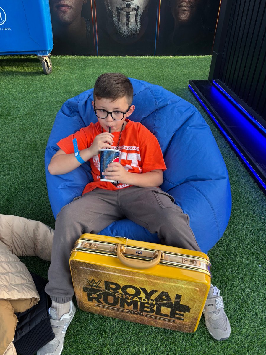 Ready…#Riyadh #WWE #Smackdown #RoyalRumble